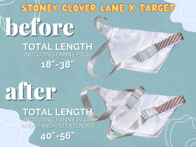 Fanny pack extender target hotsell